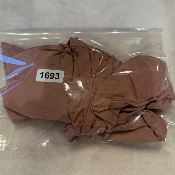 New! RIOT SWIM Milli One-Piece Halter Swimsuit Pink Mauve 31693 - Picture 11 of 11